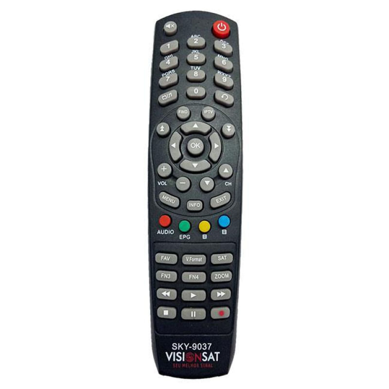 Controle Remoto Conversor Digital Visionsat