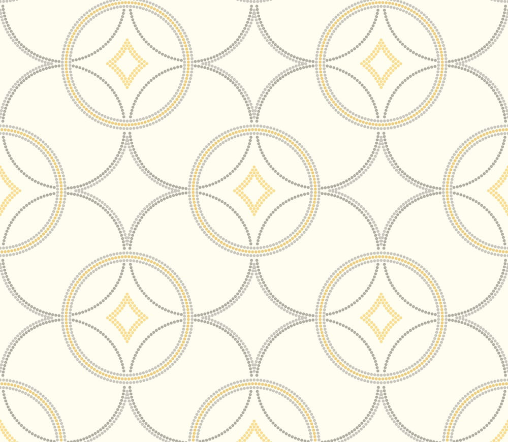 Papel de Parede Oba Círculos OB71502R Tam. 4m² Papel de Parede Oba Círculos OB71502R