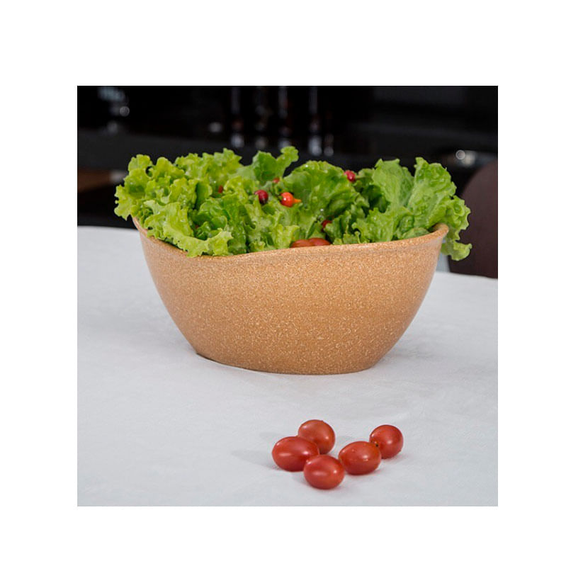 Tigela Funda Saladeira Pote Bowl ECO Cerejeira 1,9L