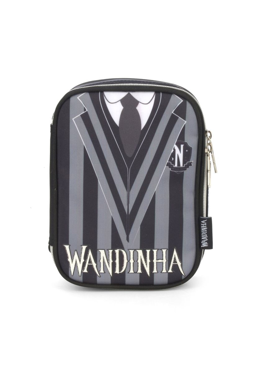 Estojo Escolar 100 Pens Wandinha Addams by Luxcel Ref.47266