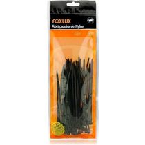 Abraçadeiras De Nylon 280 X Mm 100 Unidades Preto Foxlux