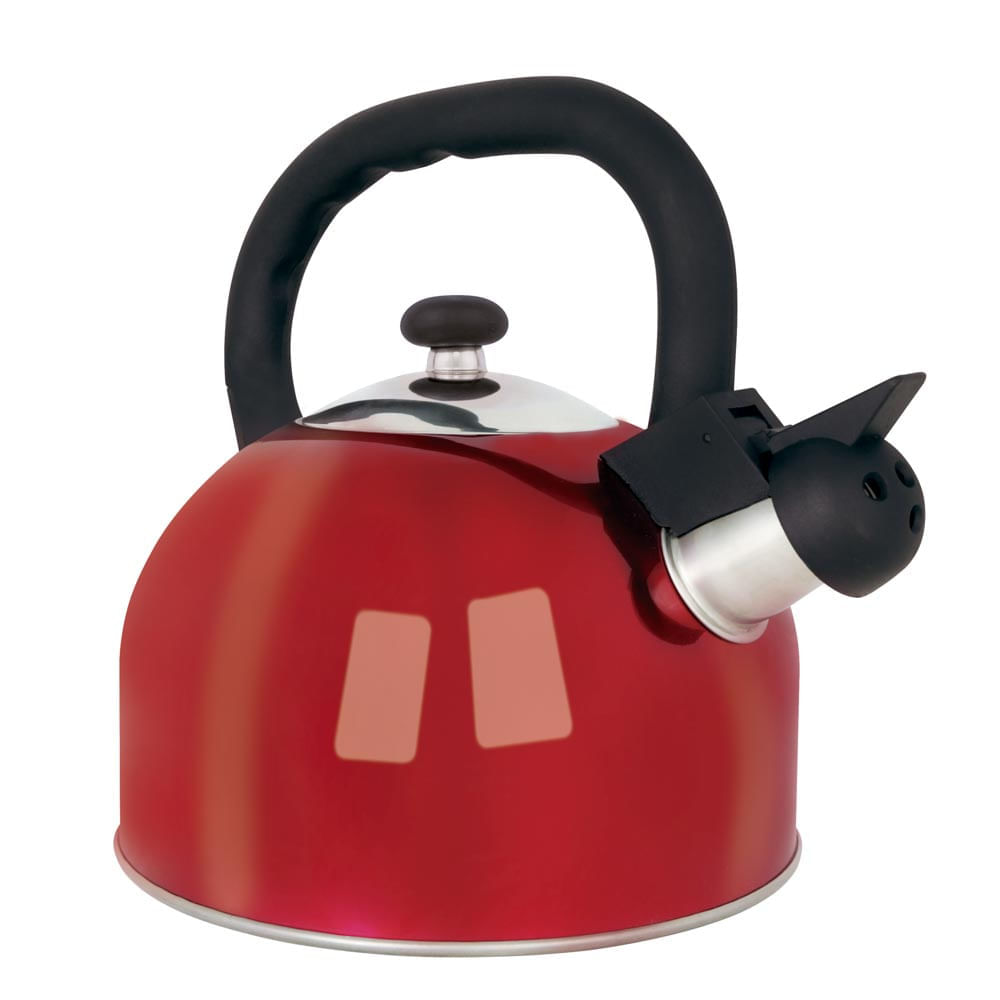 Chaleira Aço Inox 2,5 Litros Mattina - Vermelho