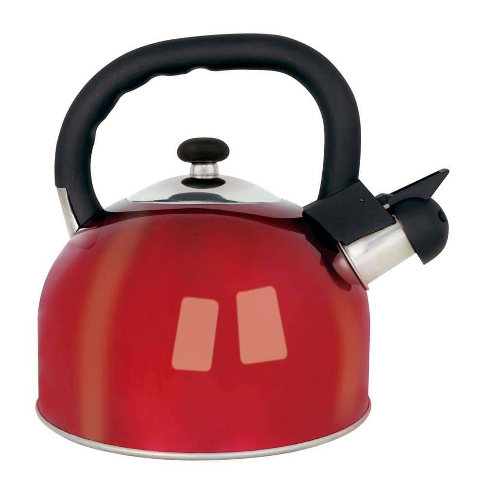 Chaleira Aço Inox 2,5 Litros Mattina - Vermelho