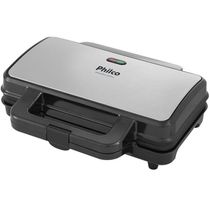 Sanduicheira E Grill Philco  Inox Antiaderente 900W 110V