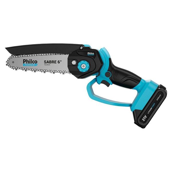 Mini Motosserra Philco Force PMM216 3000 RPM 7 Acessórios Bivolt