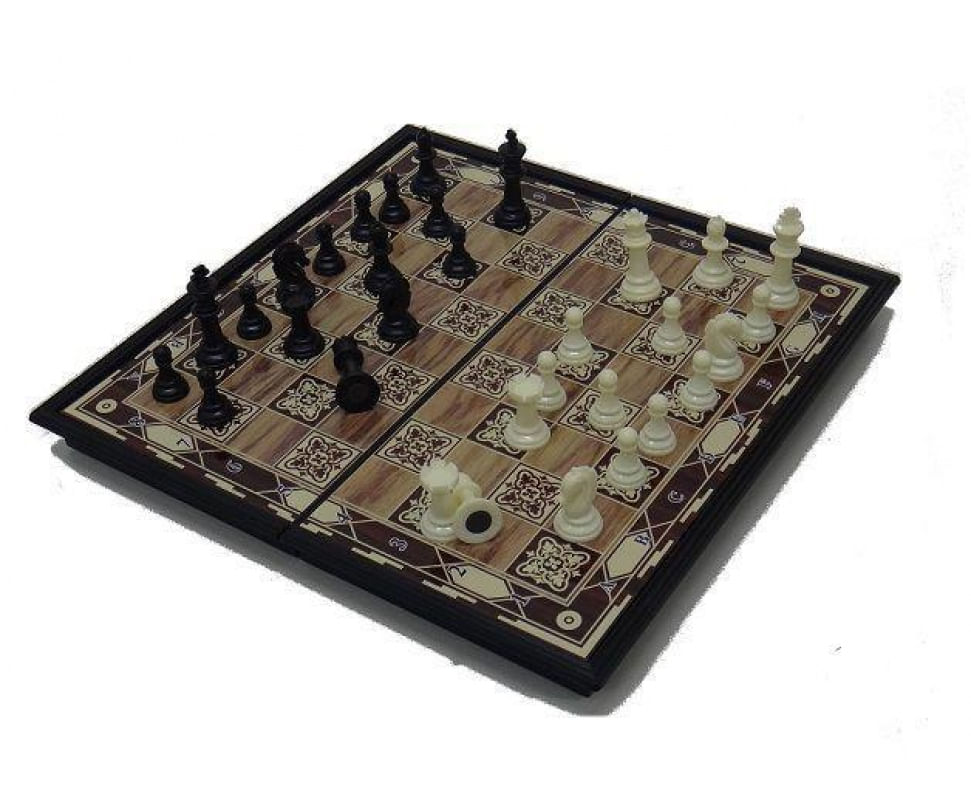 Jogo Xadrez Plástico 27,5 X 12 Cm - 131765