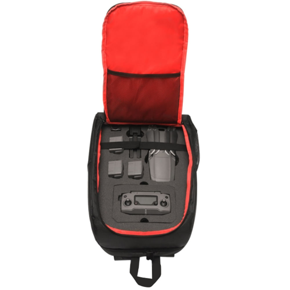 Mochila para DJI Mavic 2 Pro / Mavic 2 Zoom em Nylon - Cor Preto