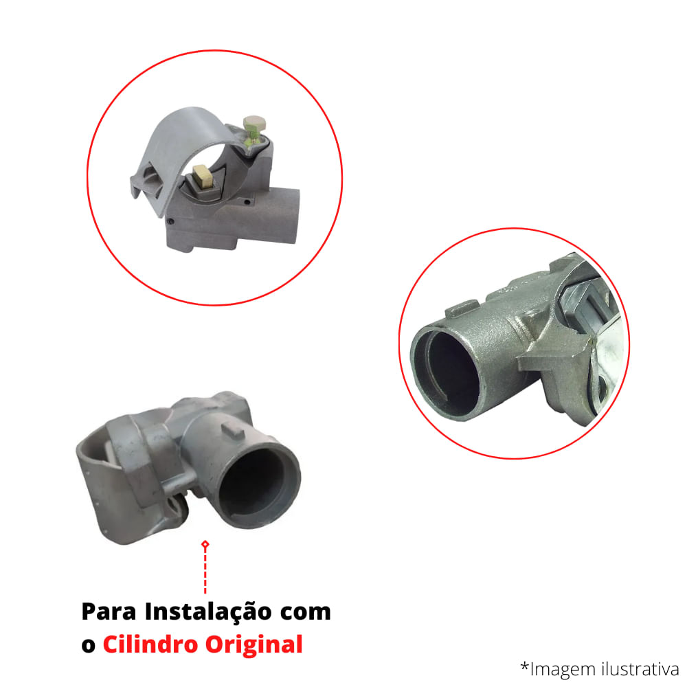 Trava Da Direção Sem Cilindro Corsa 94 A 02