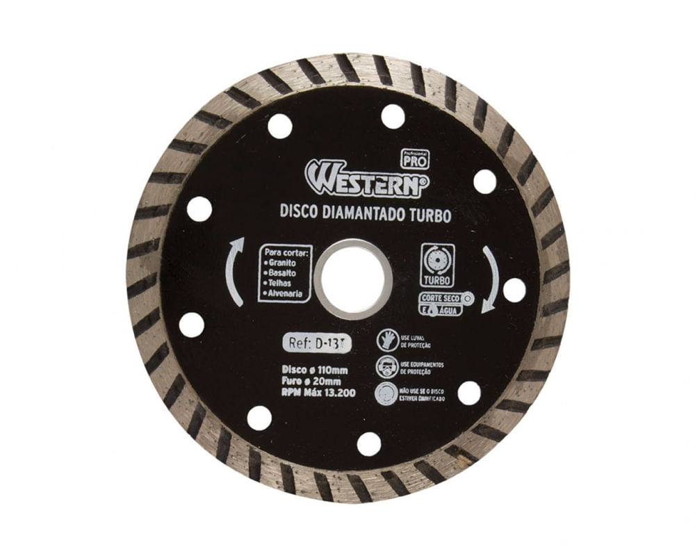 Disco Diam Turbo 110X20Mm Blister