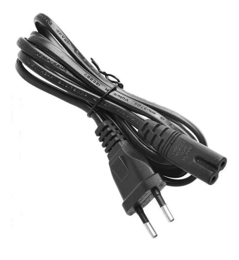 Kit 3 Cabo Força Energia Bipolar Radio Ps3 Ps4 Impressora