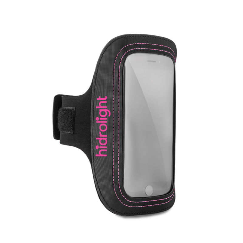 Porta Acessorios Premium p/ Braço Preto/Rosa  Hidrolight