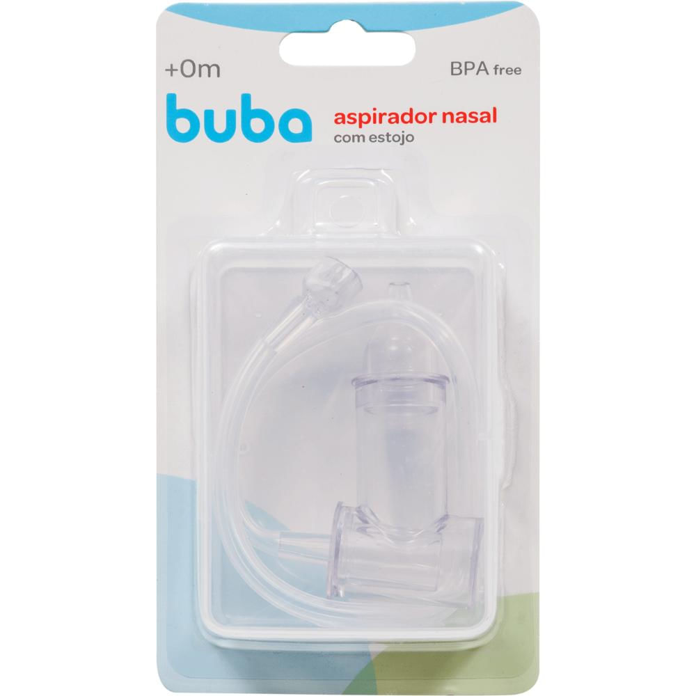 Aspirador Nasal De Sucção Com Estojo Buba Baby