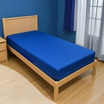 Capa Impermeável Para Colchão Casal Feita Em Napa Hospitalar - 138x188x20cm Azul