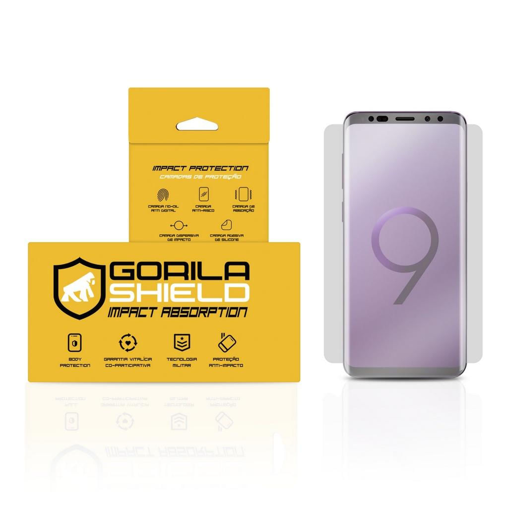 Película Nano Gel Dupla para Samsung Galaxy S9 Plus – Gorila Shield (Cobre Toda Tela)