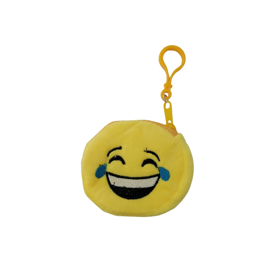 Chaveiro Porta Moeda Emoji Divertido Risadas - Wellmix
