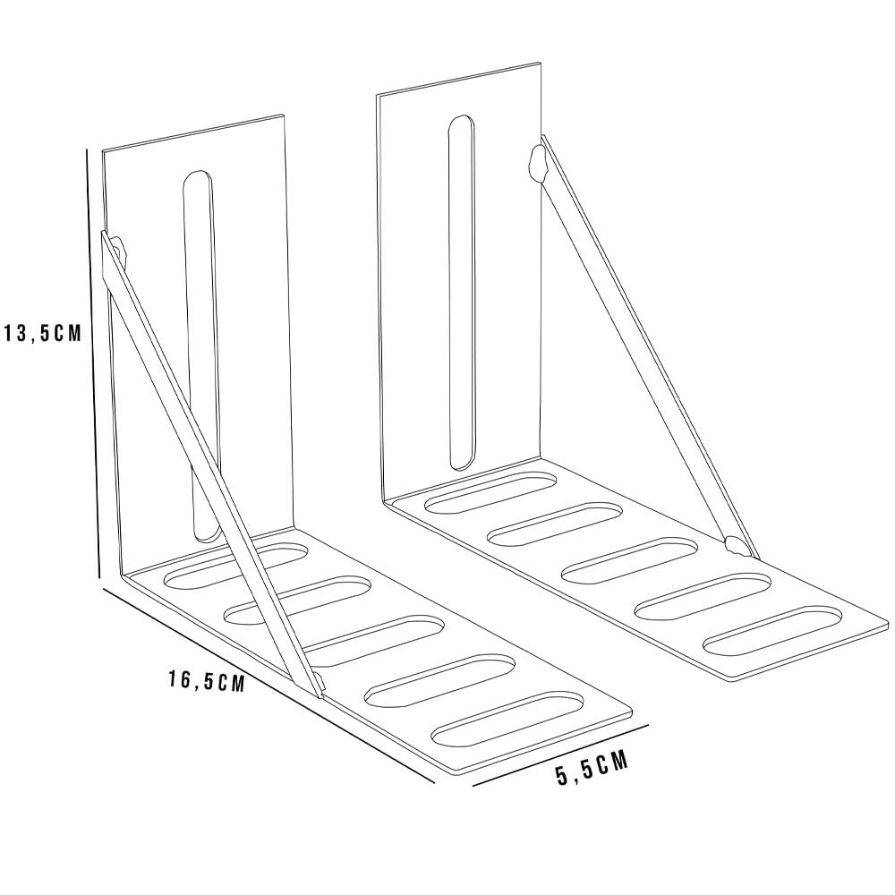 Kit 01 Par Frame Adaptador Para Cabeceira Cama Box L02 Casal Queen King Solteiro - Lyam Decor