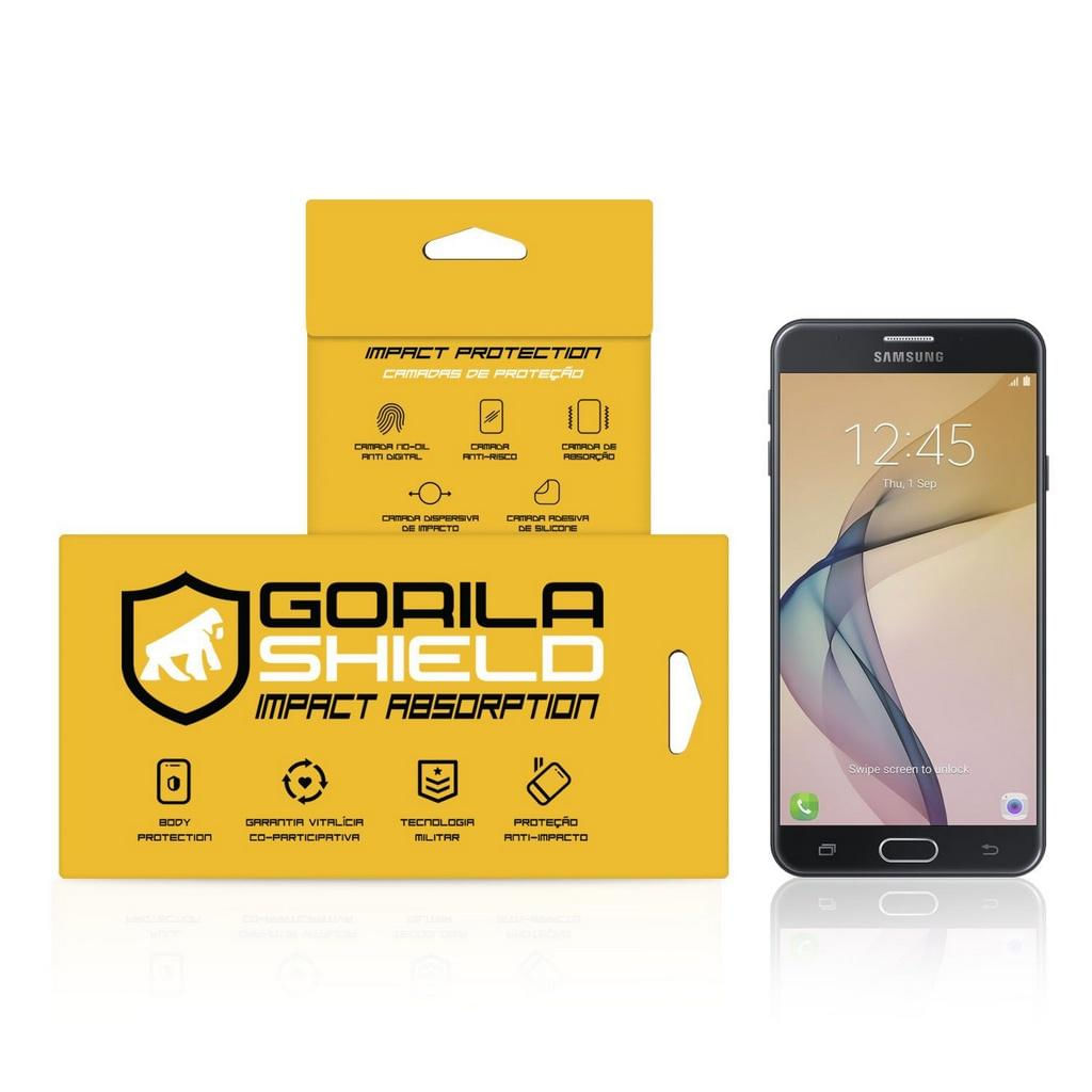 Película Nano Gel Dupla para Samsung Galaxy J7 Prime – Gorila Shield (Cobre toda tela)