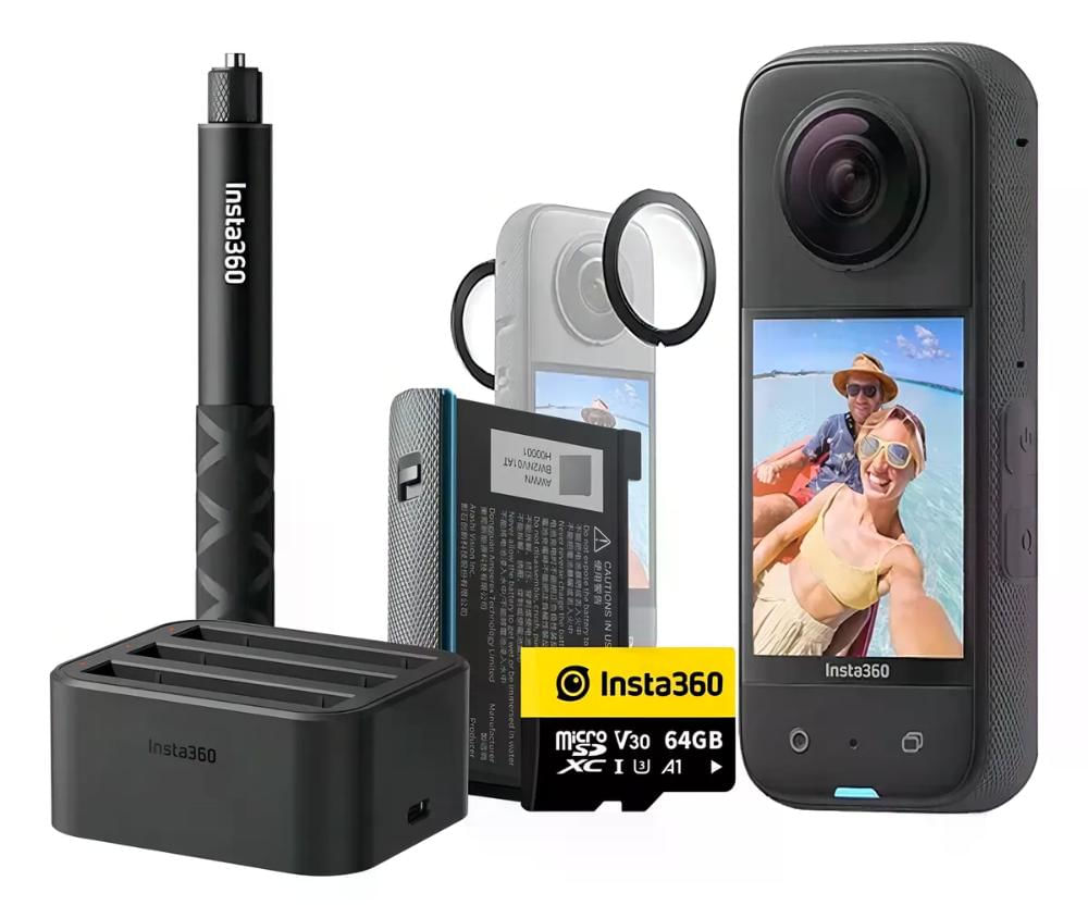 Câmera de Ação Insta360 X3 Pocket 360° Think Bold