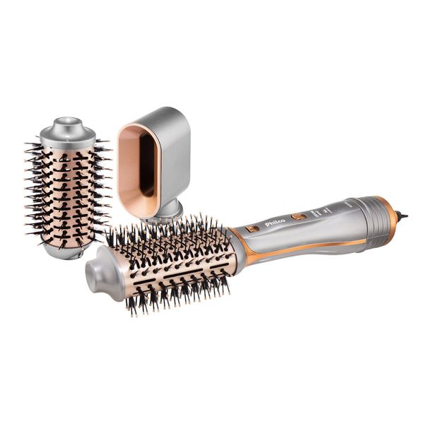Escova Secadora Philco 3 acessórios 1300W Bivolt PES19SG