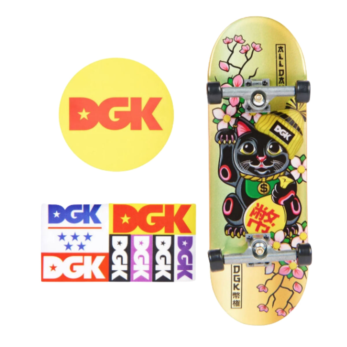 Skate de Dedo Radical Dgk Tech Deck - Sunny