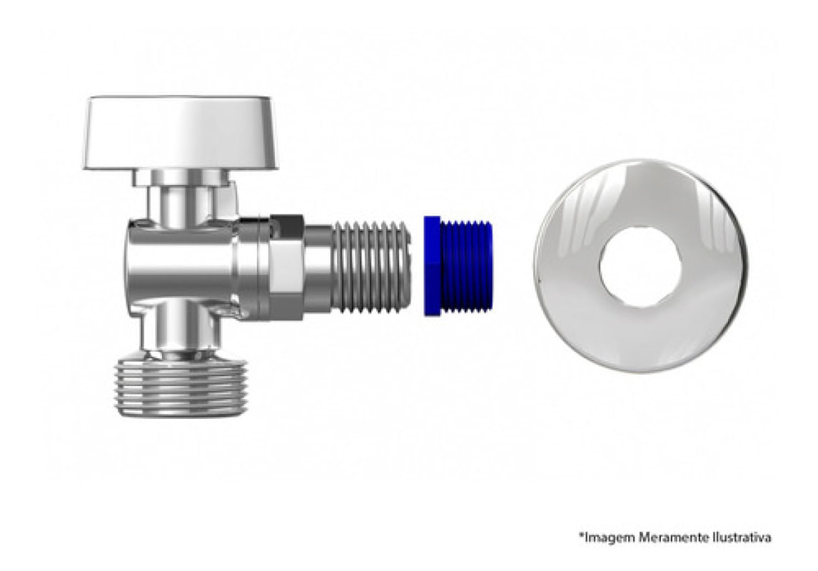 Torneira Metal Maq Lavar Censi 1/2 X3/4  7559 Blister