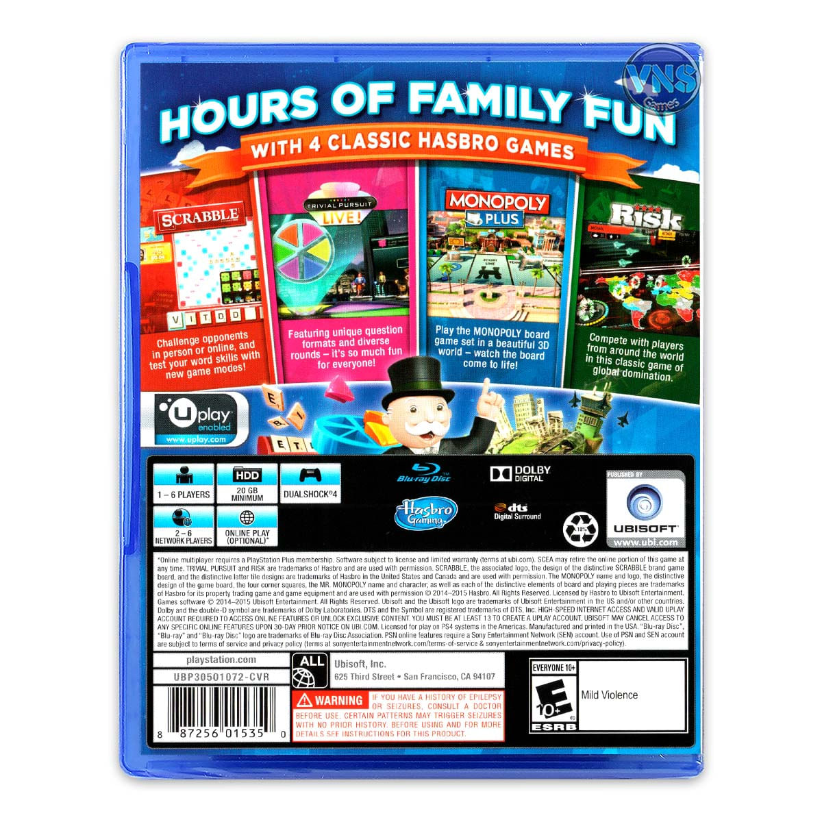 Hasbro Family Fun Pack - PS4