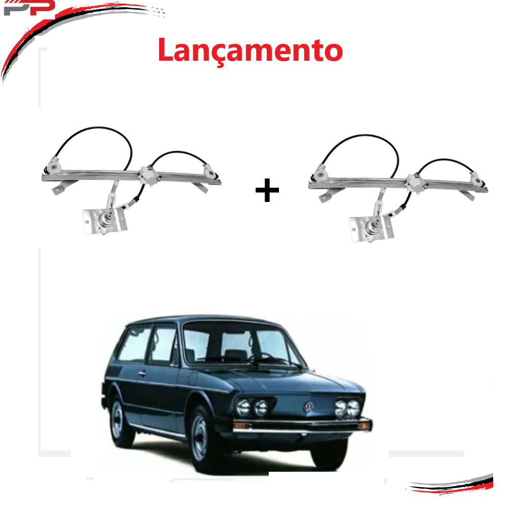 Par Máquina Do Vidro Mecânica (sistema Cabo) Brasilia Todas