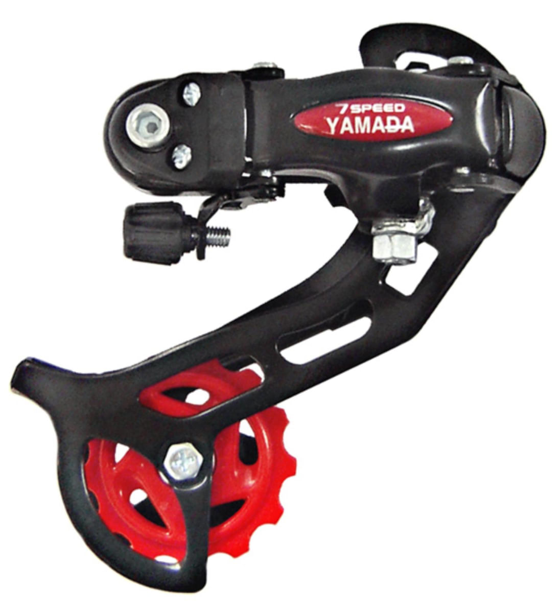 CAMBIO BIKE TRASEIRO 7V H60 INDEX COM PONTEIRA PRETO YAMADA