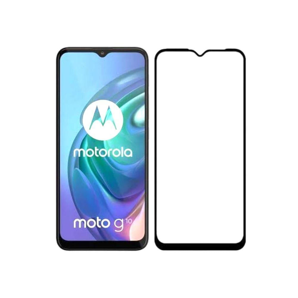 Kit Capinha P/ Moto G10 + Película De Vidro 3D Borda Preta