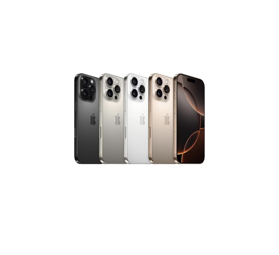 iPhone 16 Pro Max Apple (512GB) Titânio Natural, Tela de 6,9