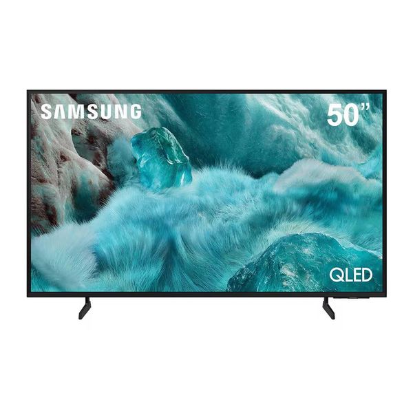 Smart TV 50 QLED 4K QN50Q7FAAGXZD, Processador com AI, Xbox Cloud Gaming, Controle por Gestos, Alexa, Wi-Fi e Bluetooth Samsung