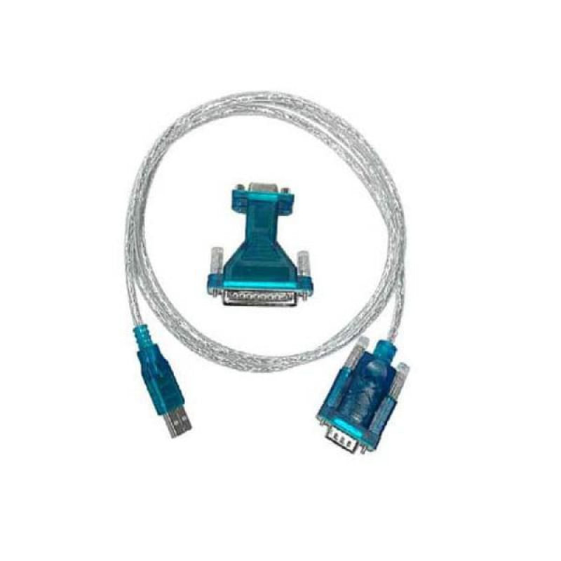 Cabo Adaptador Conversor Usb Serial Db9 Rs232 Paralelo Db25