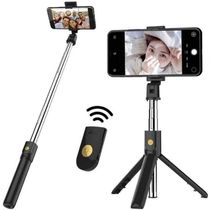 Bastão De Selfie Com Tripé Para Celular Com Controle Disparador Portátil Extensível K07