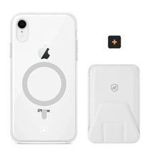 Kit Magsafe - Capa case capinha e Carteira com Kickstand para iPhone XR - Gshield