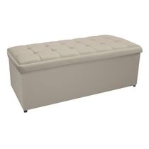 Calçadeira Copenhague 195cm King Size Corano Bege Adj Decor