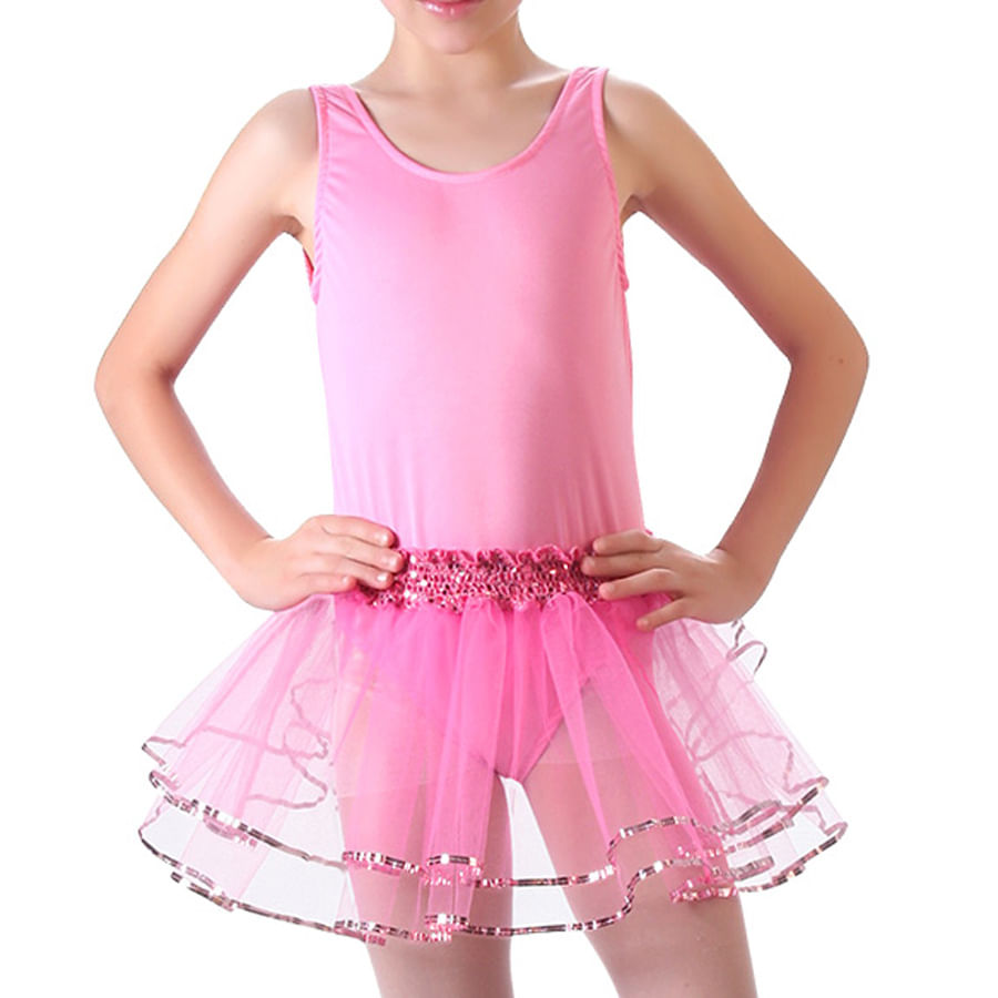 Fantasia Infantil - Bailarina Basic - Tamanho G (9 a 12 anos) - 10652 - Sulamericana