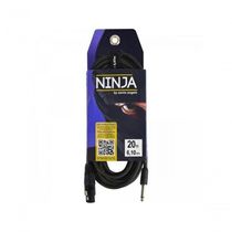 Cabo P10 X Xlr Fêmea 6,10m Ninja Hg B Santo Angelo