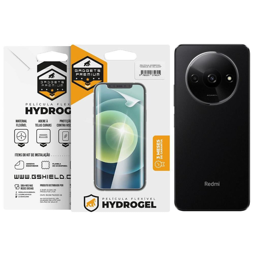 Película para Xiaomi Redmi A3 - Traseira Hydrogel HD - Gshield