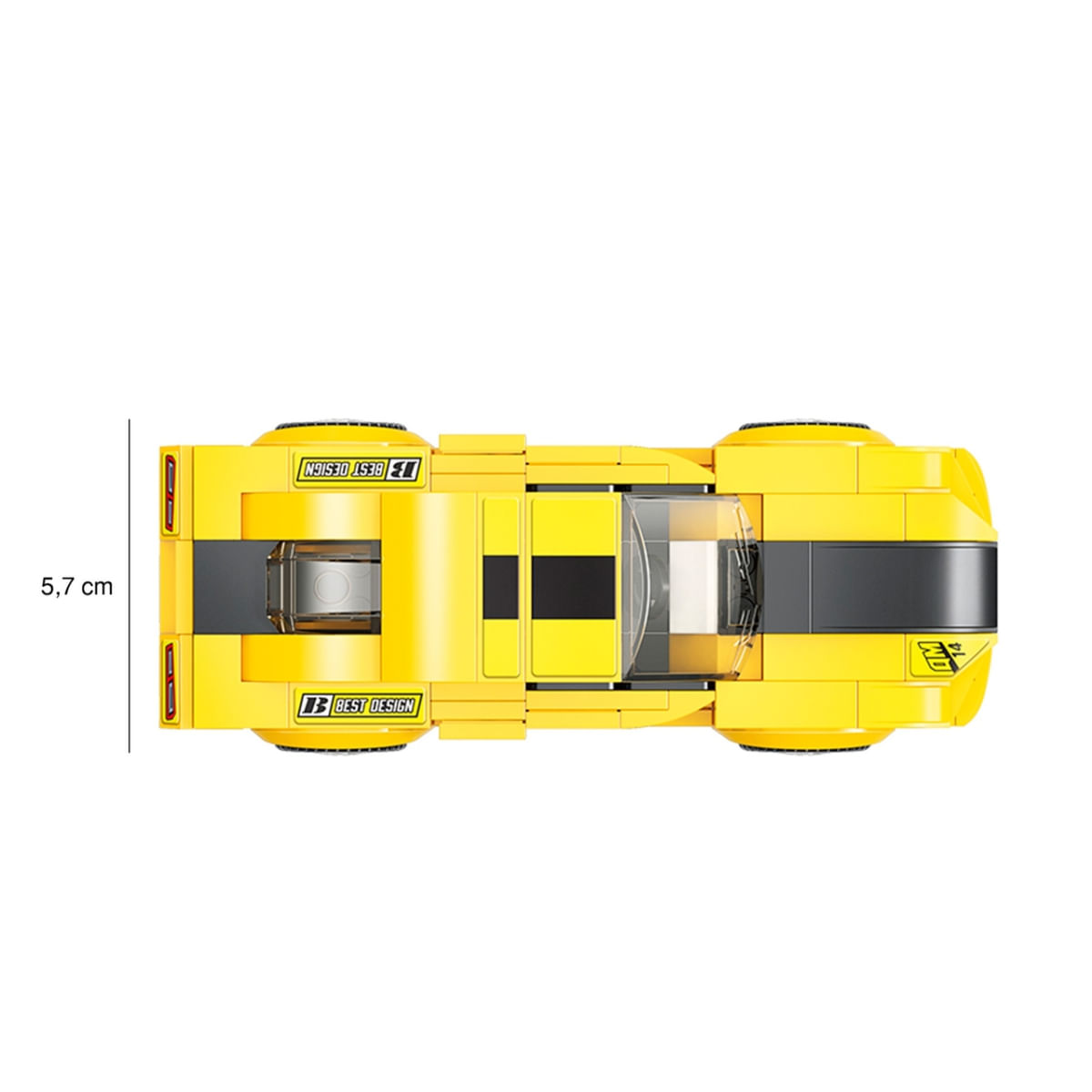 Blocos de Montar Carro Hornet Ver-7 Mine City 189 Peças - 14011