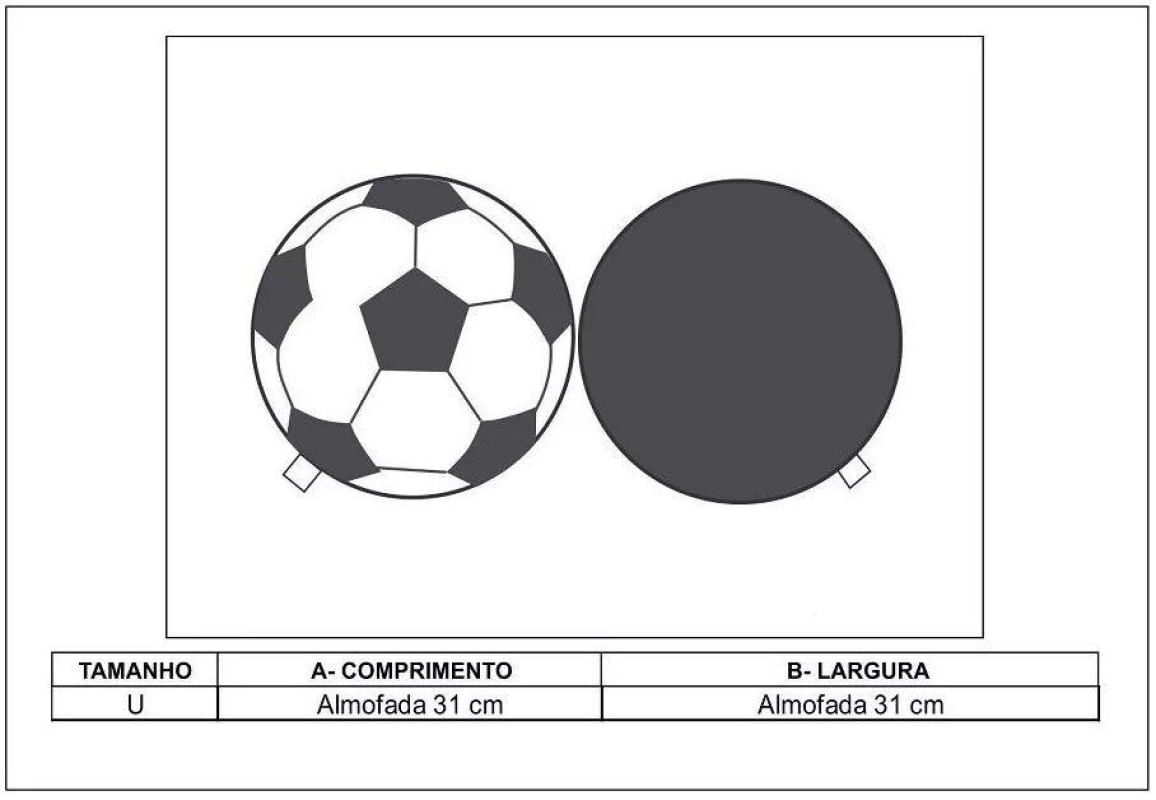 Bola Almofada do Santos Oficial