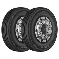 Pneu MRF 275/80 R22.5 Aro 22.5 Steel Muscle S1F4 149/146M Liso Kit2