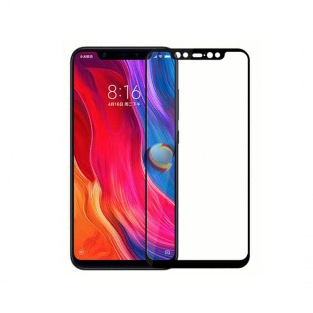 Pelicula De Vidro 3d 4d 5d Xiaomi Mi 8 E Mi 8 Pro - Cor Preta