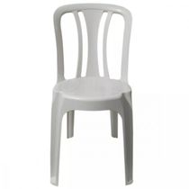 Cadeira Plástica Caixaplast Cadeira Bistro Arcos Branco