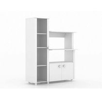 Balcão Multiuso 03 Portas Branco Tecno Mobili
