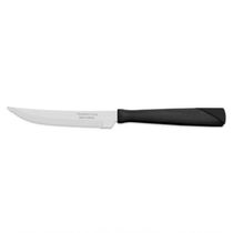 Faca Para Churrasco Tramontina Inox New Kolor 4" Preta