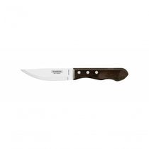 Faca De Churrasco Jumbo Tramontina 5 Cabo Polywood Castanho