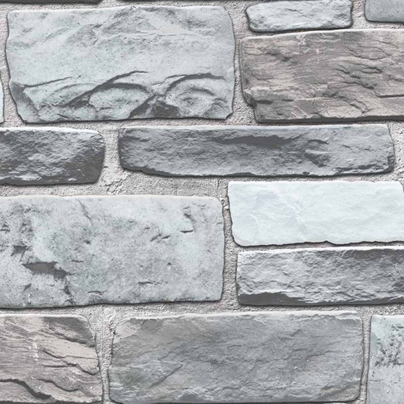 Papel de Parede Stone Age 1 Pedras 3D SN601803R
