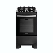 Fogão 4 Bocas Supreme Glass Acendimento Automático Dako Preto Bivolt