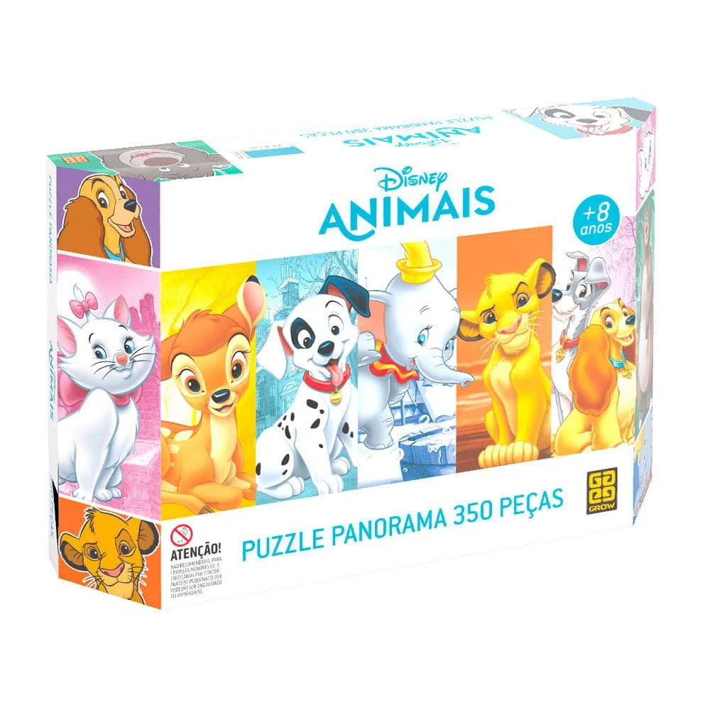 Quebra Cabeça Puzzle Disney 350 peças 03999 - Grow