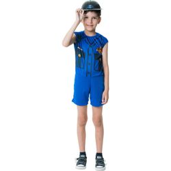 Kit Infantil Fantasia Policial - M